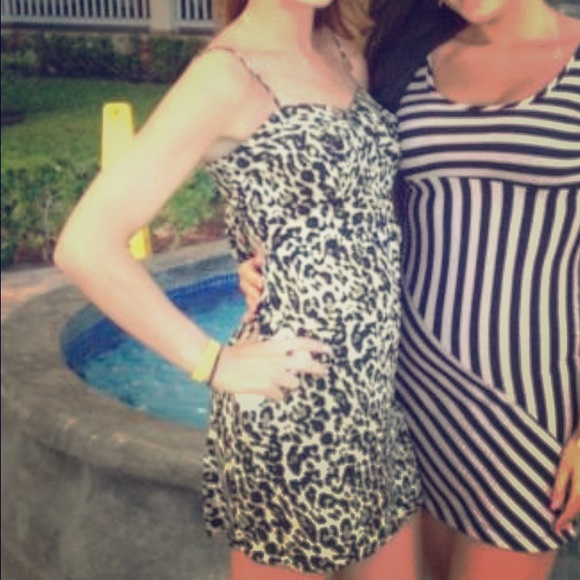 Leopard print sun dress!