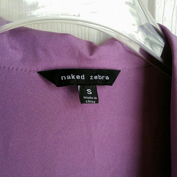 Naked Zebra "Twisted Around" Top - Picture 3 of 4