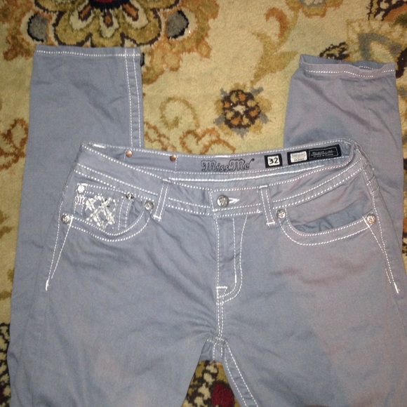 Miss Me Jeans skinny gray