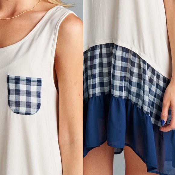 ๐ ๐ The PERSEPHONE knit tunic dress - NAVY - Picture 3 of 3