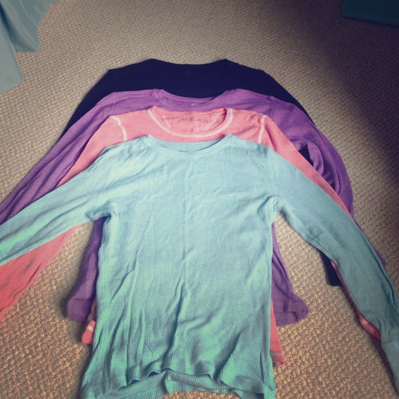 Bundle of 4 Gap Long Sleeve Shirts
