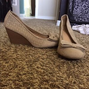 🎀 bow wedges🎀