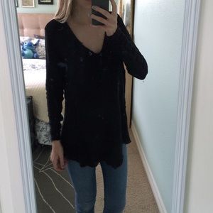 Black Tunic (cool texture)