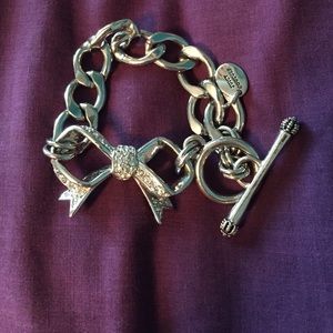 silver Juicy bracelet -- never worn