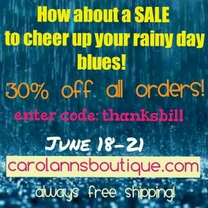 SALE carolannsboutique.com 30%off