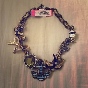 Betsey Johnson Sailor Anchor Necklace