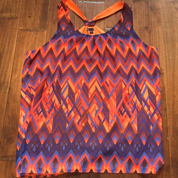 GAP Chiffon Racerback Tank - Picture 2 of 4