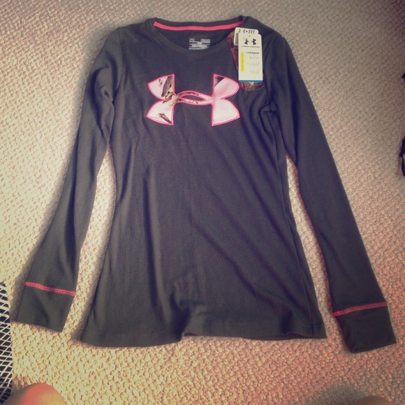 Green Under Armour Cold Gear Shirt