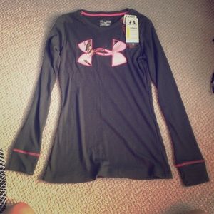 Green Under Armour Cold Gear Shirt