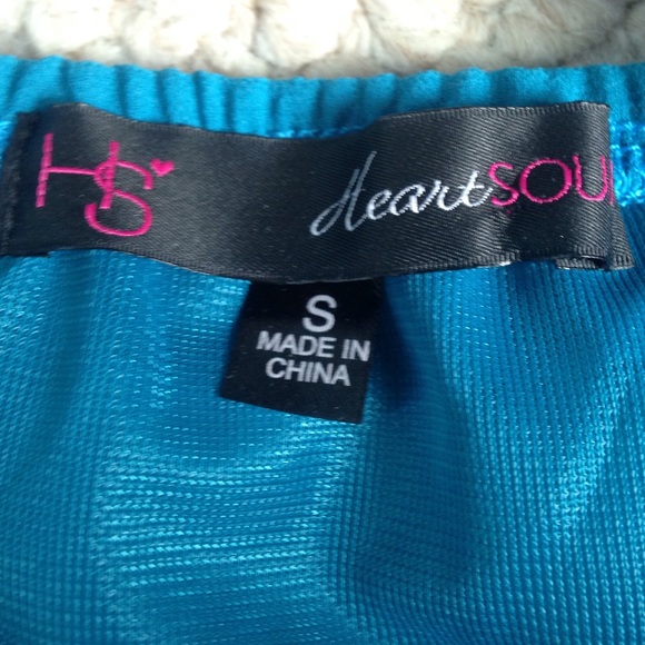Blue Ruffle Tank - Picture 2 of 2