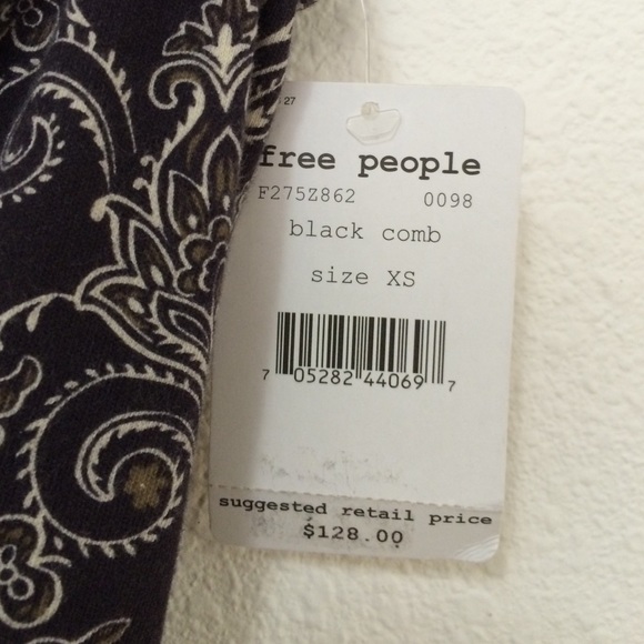 Free people short printed dress - Picture 4 of 5