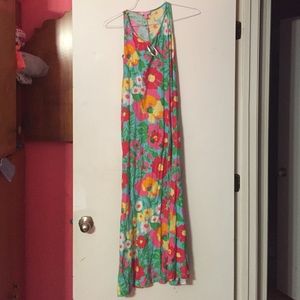 Lilly Pulitzer maxi dress.