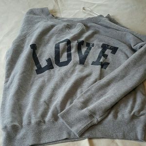 Crew neck sweatshirt