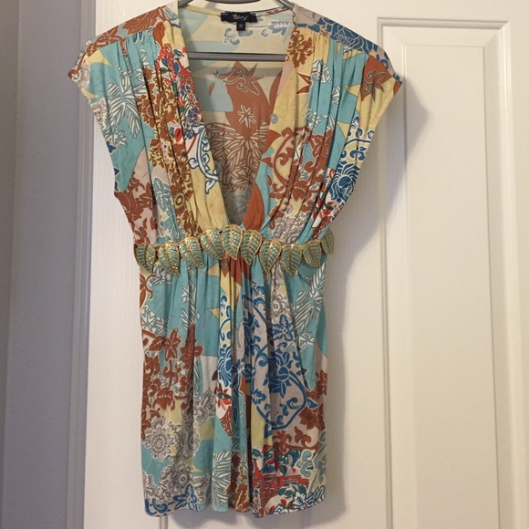 Sky sleeveless top - Small