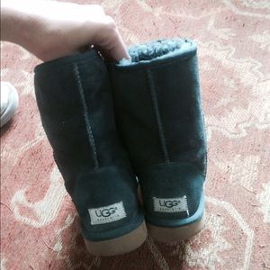 Dark green uggs