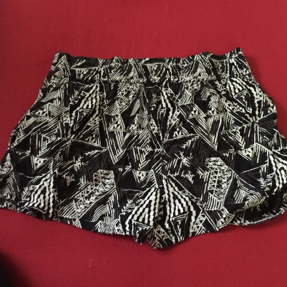 Tribal print shorts