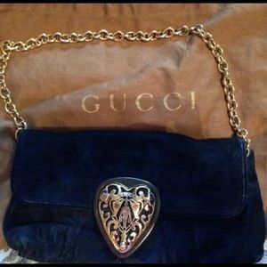 Gucci Babouska Chain Clutch Evening Bag