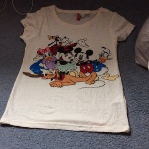 Divided Mickey Mouse shirt