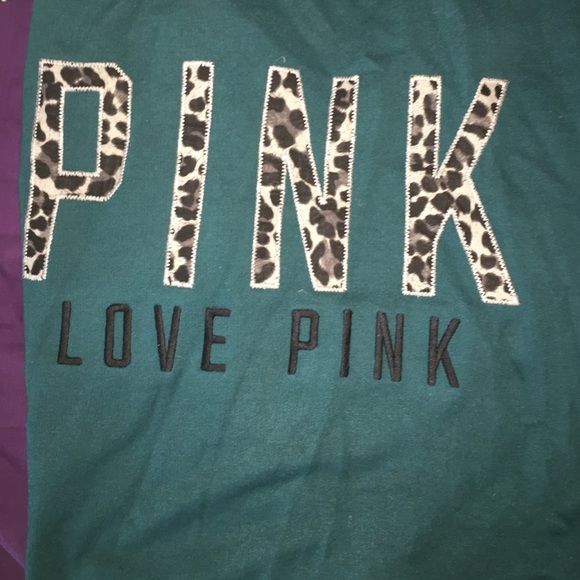 Teal PINK quarterzip