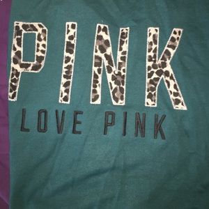 Teal PINK quarterzip