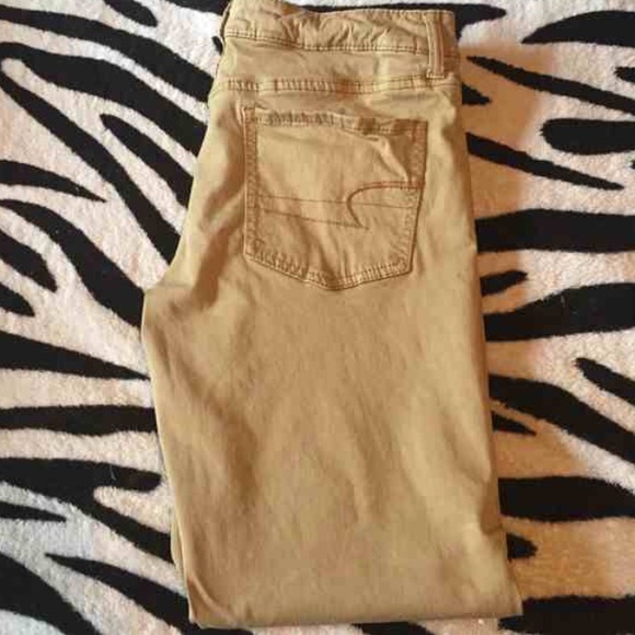 Khaki Jeggings