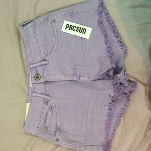 Bullhead high rise shorts NWT