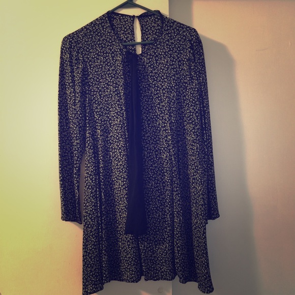 Zara bow tie dress