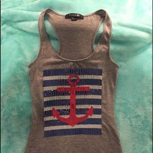 Anchor tank top