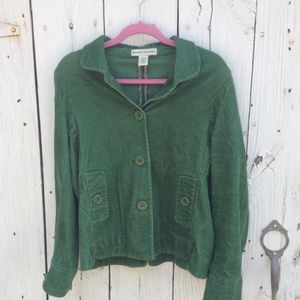 Beautiful Green Corduroy Jacket!