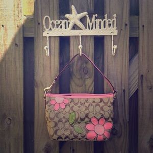 Flowery Coach Purse!