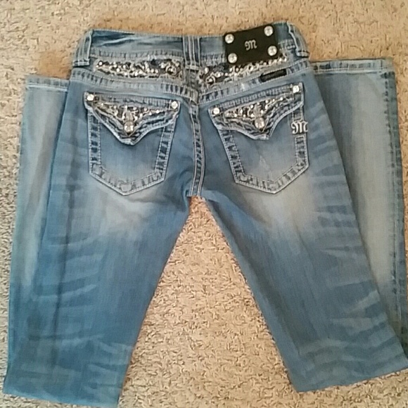 Miss Me Denim - Miss Me Jeans Size 25 Long Boot-Like new!