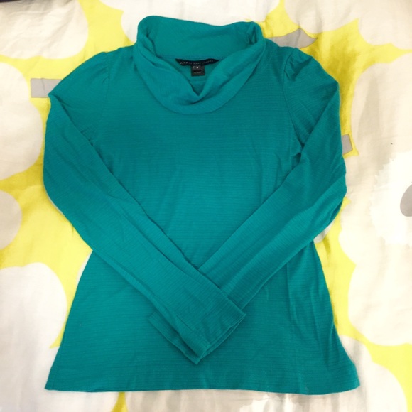 Marc by Marc Jacobs turquoise cowl neck tee, NWOT