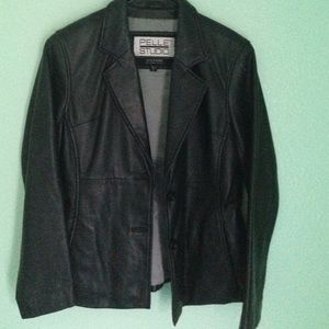 Leather jacket