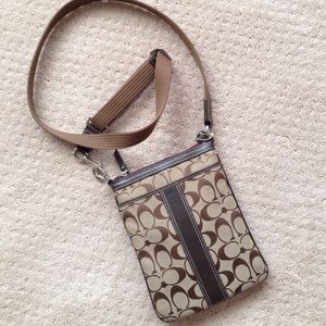Authentic Coach cross body bag