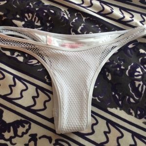 Mesh itsy bikini bottom