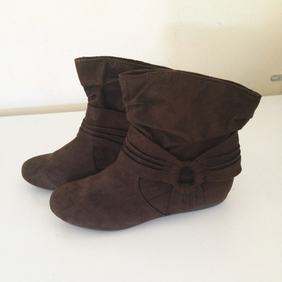 Dark Brown Ankle Boots