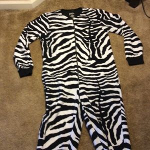 Zebra onesie