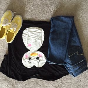 Oversized Penguin Tee