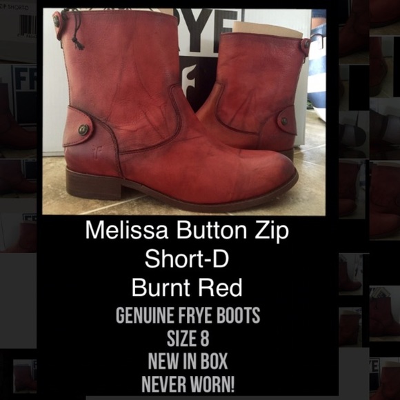 SOLD Frye Melissa Button Zip Short-D - Picture 1 of 4