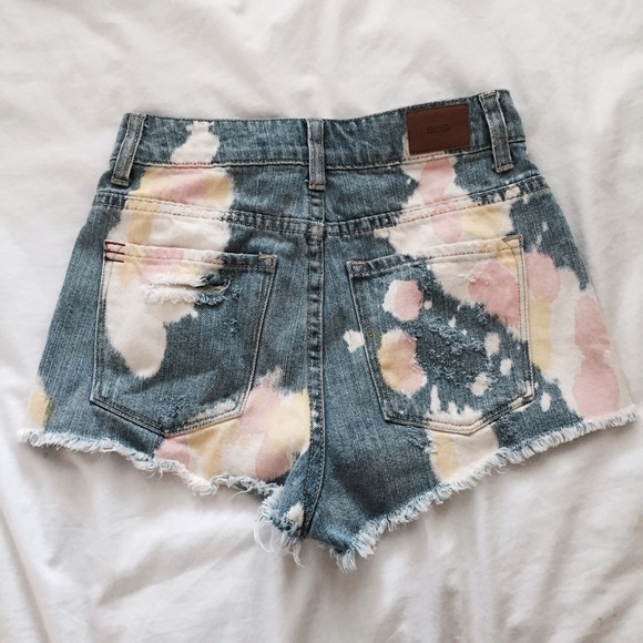 BDG Shorts - Dip-dyed High Waisted Shorts BDG Shorts - Dip-dyed High Waisted Shorts
