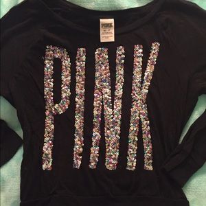 Victoria's Secret PINK sequin top