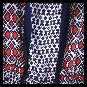 Red White and Blue Romper