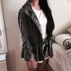 Cotton On Jackets & Coats - Lightweight Olive Anorak Jacket Cotton On Jackets & Coats - Lightweight Olive Anorak Jacket