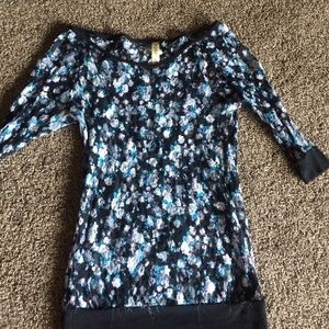 Floral lace top