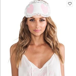 Wildfox Couture Heart eye mask.