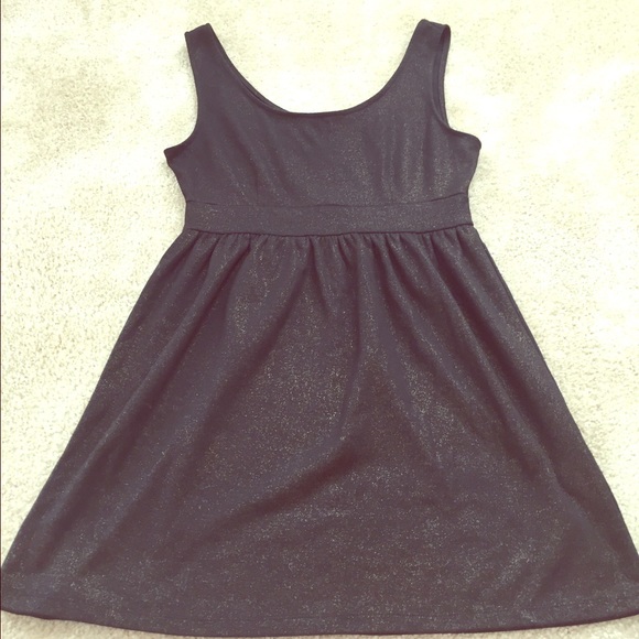 Black with gold sparkles Forever 21 Dress - Picture 1 of 3