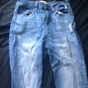 High waisted Jeans
