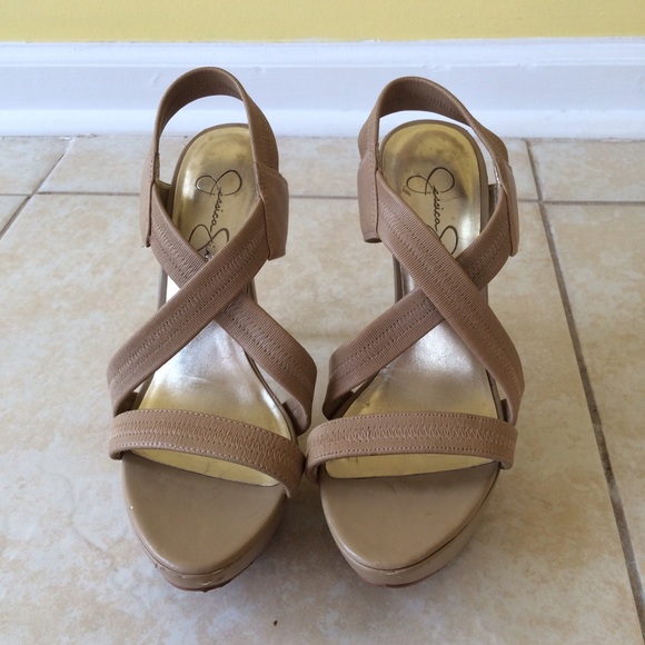 Strappy Jessica Simpson Heels