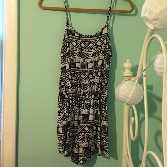 Tribal Print Romper