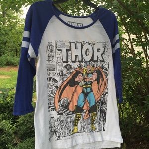 Thor Graphic Baseball Tee